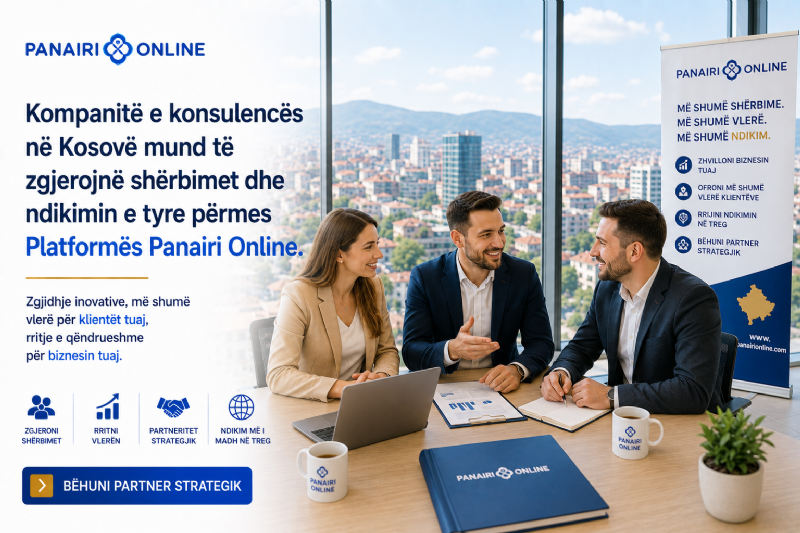 kompani konsulence prishtine partneritet, konsulence biznesi kosove, business consulting partnership kosovo, partner strategjik biznesi, konsulent biznesi prishtine, zhvillim biznesi kosove, partner per klientet e mi, konsulence dhe marketing