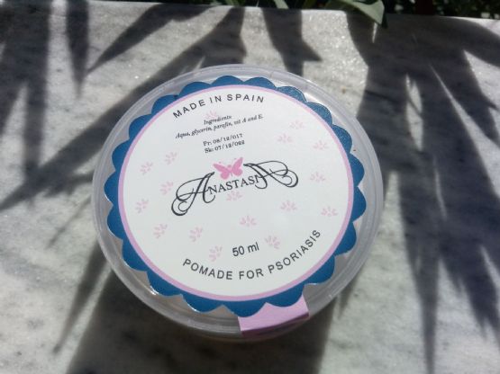  Pomade per psoriazen, Pomada ANASTASIA mjekon psoriazen dhe mykun e lekures, shampo kunder psoriazes, psorijaza krem, ilac psoriaze, ilac per mykun ne lekur, ilac per skalpin e kokes me zbokth, ilac kundra zbokthit